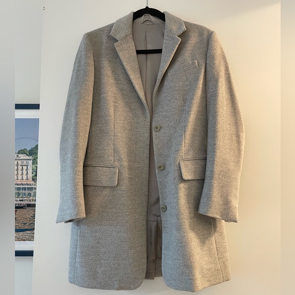 Reed Krakoff Women’s Gray Wool Peacoat, Silk Lined - Size 6 - Picture 1 of 6